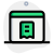 Notes on a landing page with bookmarking facility icon