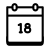 Calendario 18 icon