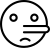 Nose long stretch representing lying expression emoticon icon