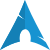 Arch Linux composed of nonfree and open-source software icon