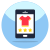 Mobile Shopping Feedback icon