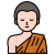 monk-religion-buddha-Buddhist-meditation-Buddhism-goodness icon
