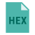 Hexadezimal icon