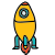 Rocket lancée icon