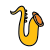 Saxofone icon