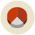 Kreisdiagramm 3D icon