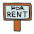 Sell Property Sign icon