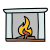 Fireplace icon