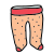 Red Children's Tights icon