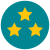 Three Stars icon