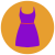 吊带裙 icon