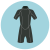 Traje de buceo icon