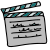 Clapperboard icon