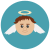 698 0 73617 Angel Mensajería icon