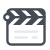 Clapperboard icon