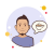 Man Coffee Cup icon