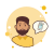 Man With Beard Smartphone icon