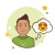 Hombre con amor Emoji icon