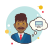 Man With Monitor icon