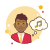 Man With Musical Note icon