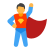 Super Hero Male icon