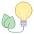 Ampoule à économie d&#39;énergie icon