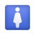 emoji de quarto feminino icon
