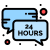 Open 24 Hours icon