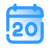 Calendario 20 icon