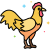 Rooster icon