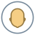 丸で囲まれたユーザー ニュートラル スキン タイプ 4 icon