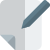 Paper and writing pen isolated on a white background icon