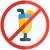 No sweet drinks or soda to be consume inside a laundry room service icon