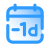 1 día menos icon