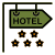 Hotel Sign icon