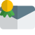 Reward program invitation with double ribbon emblem icon