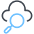 Поиск в облаке icon