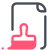 Clean file icon