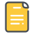 Gelbe Datei icon