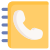 Rubrica telefonica icon