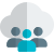 Employee board cloud network meeting session layout icon