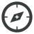 Compass icon