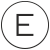 E icon