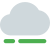 Progress bar for cloud computing system layout icon