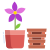 Wooden Flower Pot icon