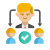 Delegate icon