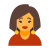 mujer guapa icon