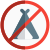 No camping due to local body restriction under this area icon