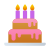 Bolo de aniversário icon