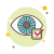 Глаз с галочкой icon